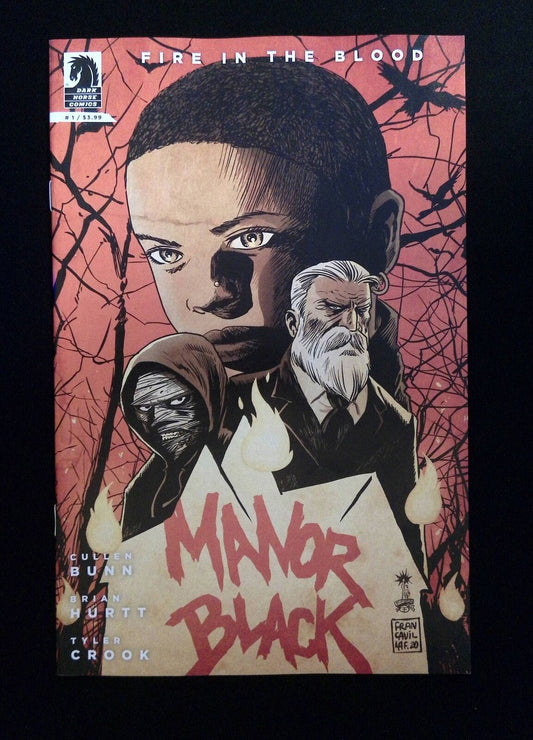 Manor Black In The Blood #1B  Dark Horse Comics 2022 VF+  FRANCAVILLA VARIANT