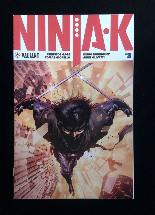 Ninja-K #3  VALIANT Comics 2018 NM