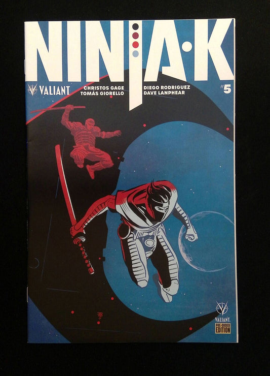 Ninja-K #5E  VALIANT Comics 2018 VF/NM  ZONJIN VARIANT