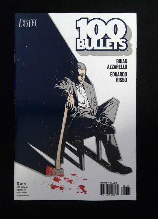 100 Bullets #86  DC Comics 2008 VF+