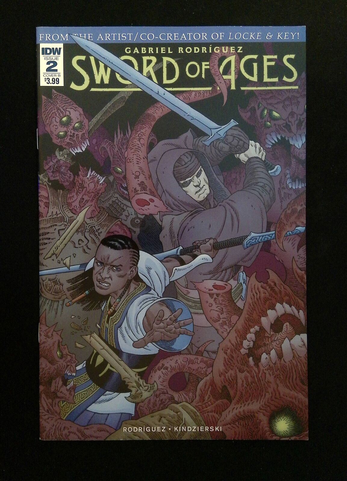 Sword Of Ages #2B  IDW Comics 2018 NM-  RODRIGUEZ VARIANT