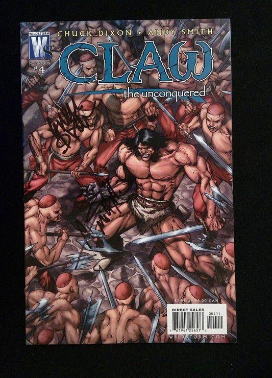 Claw #4  Wildstorm Comics 2006 NM-  SIGNED CHUCK DIXON & ANDY SMITH