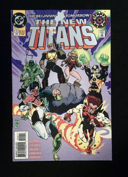 New Teen Titans #0  DC Comics 1994 VF/NM  SIGNED TOM RANEY