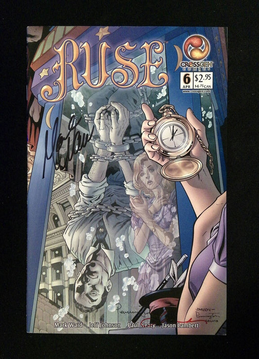 Ruse #6  CrossGen Comics 2002 VF+  SIGNED WAID