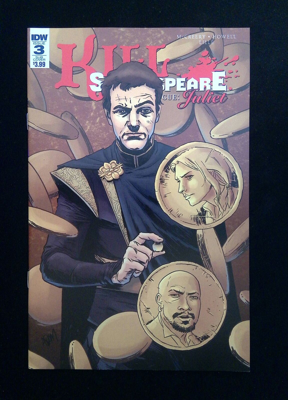 Kill Shakespeare #3SUB  IDW Comics 2010 NM-  GORHAM VARIANT