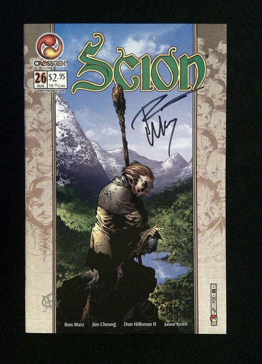 Scion #26  CrossGen Comics 2002 VF/NM  SIGNED BY RON MARZ & JIM CHEUNG