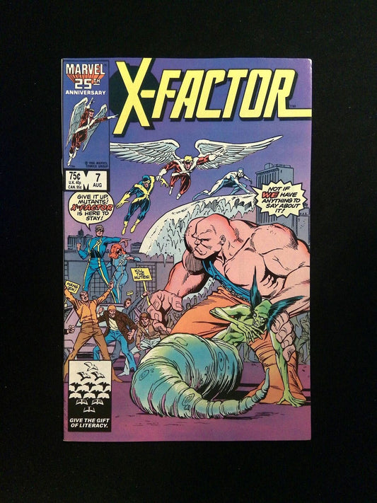 X-Factor #7  MARVEL Comics 1986 VF+