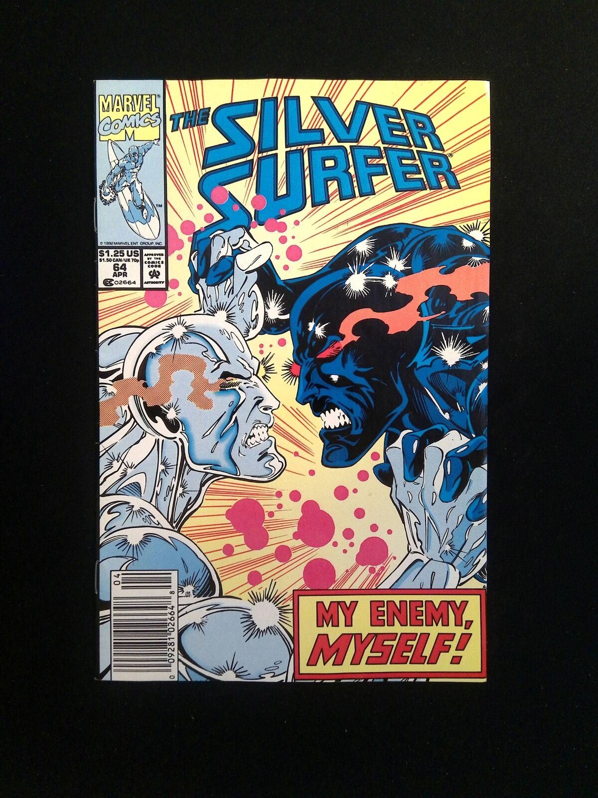 Silver Surfer #64 (2ND SERIES) MARVEL Comics 1992 VF+ NEWSSTAND