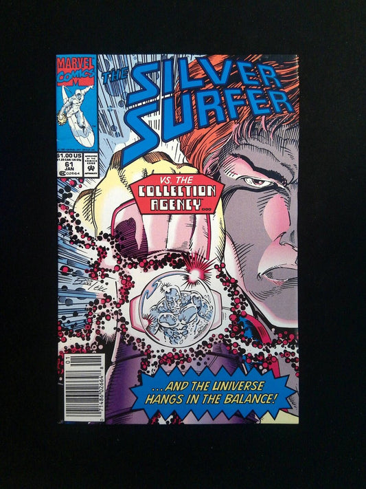 Silver Surfer #61 (2ND SERIES) MARVEL Comics 1992 VF+ NEWSSTAND