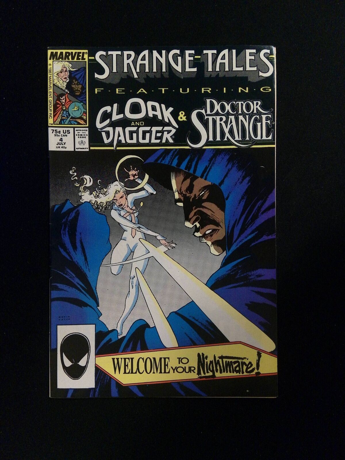 Strange Tales #4 (2nd Series) Marvel Comics 1987 VF+