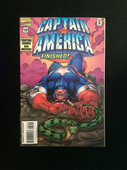 Captain America #436  MARVEL Comics 1995 VF+