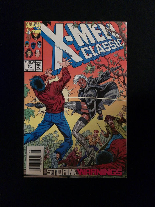 Classic X-Men #84  Marvel Comics 1992 VF+ Newsstand