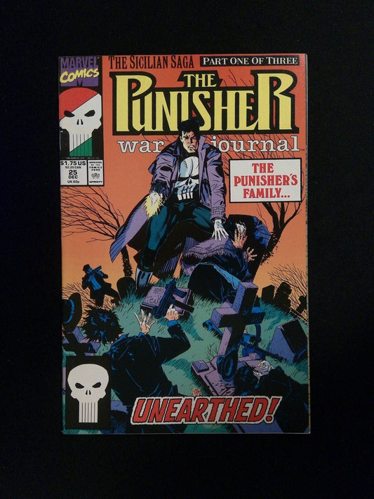 Punisher War Journal #25  Marvel Comics 1990 NM-