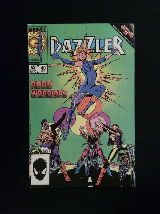 Dazzler #40  Marvel Comics 1985 VF