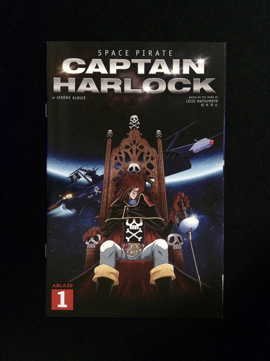 Space Pirate Captain Harlock #1G  ABLAZE Comics 2021 NM-  Alquie Variant