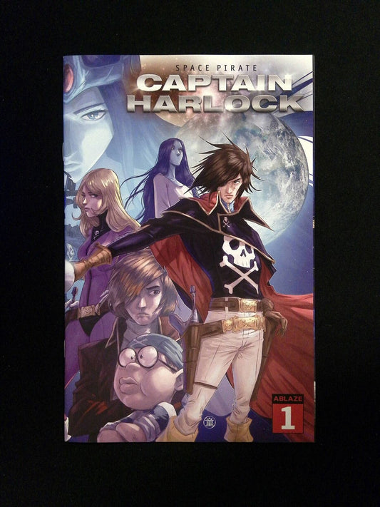 Space Pirate Captain Harlock #1F  ABLAZE Comics 2021 NM  Tong Variant