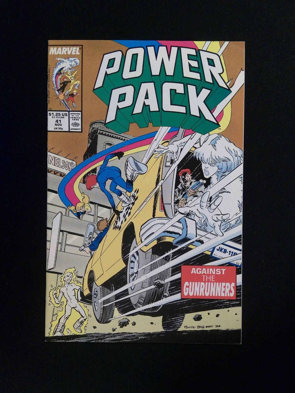 Power Pack #41  Marvel Comics 1988 VF+