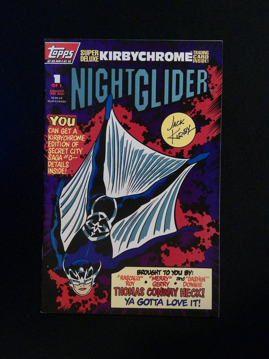 Night Glider #1U  Topps Comics 1993 VF+