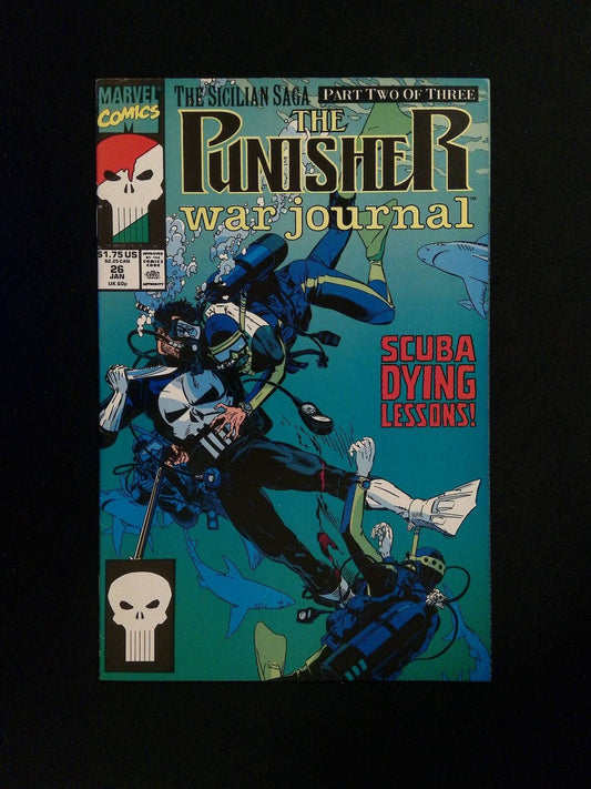 Punisher War Journal #26  Marvel Comics 1991 VF+