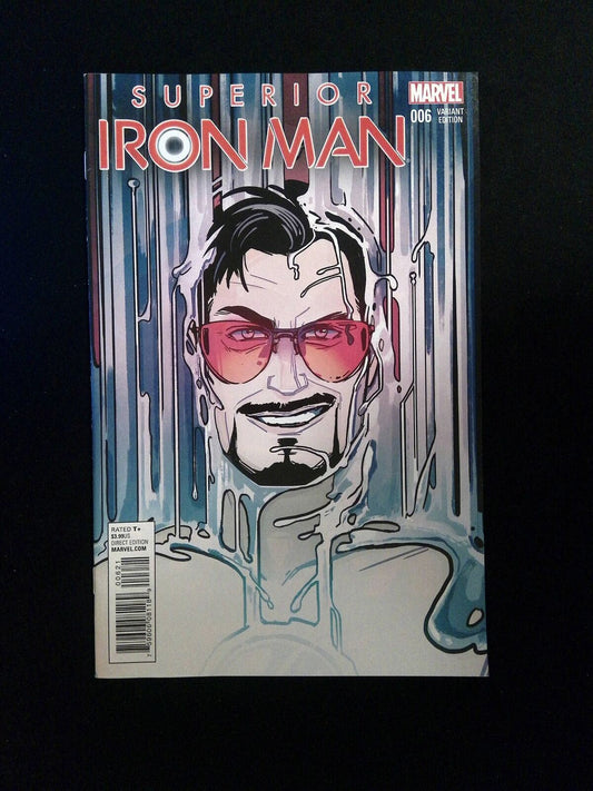 Superior Iron Man #6B  MARVEL Comics 2015 VF/NM  Wu Variant