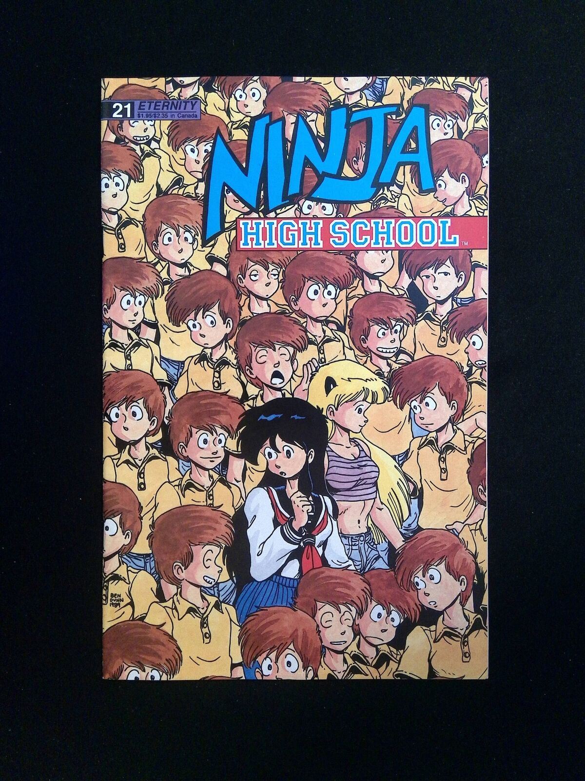 Ninja High School #21  ANTARTIC PRESS Comics 1990 VF+