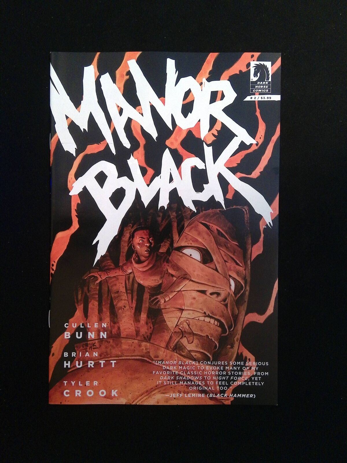 Manor Black #2  DRACK HORSE Comics 2019 VF+