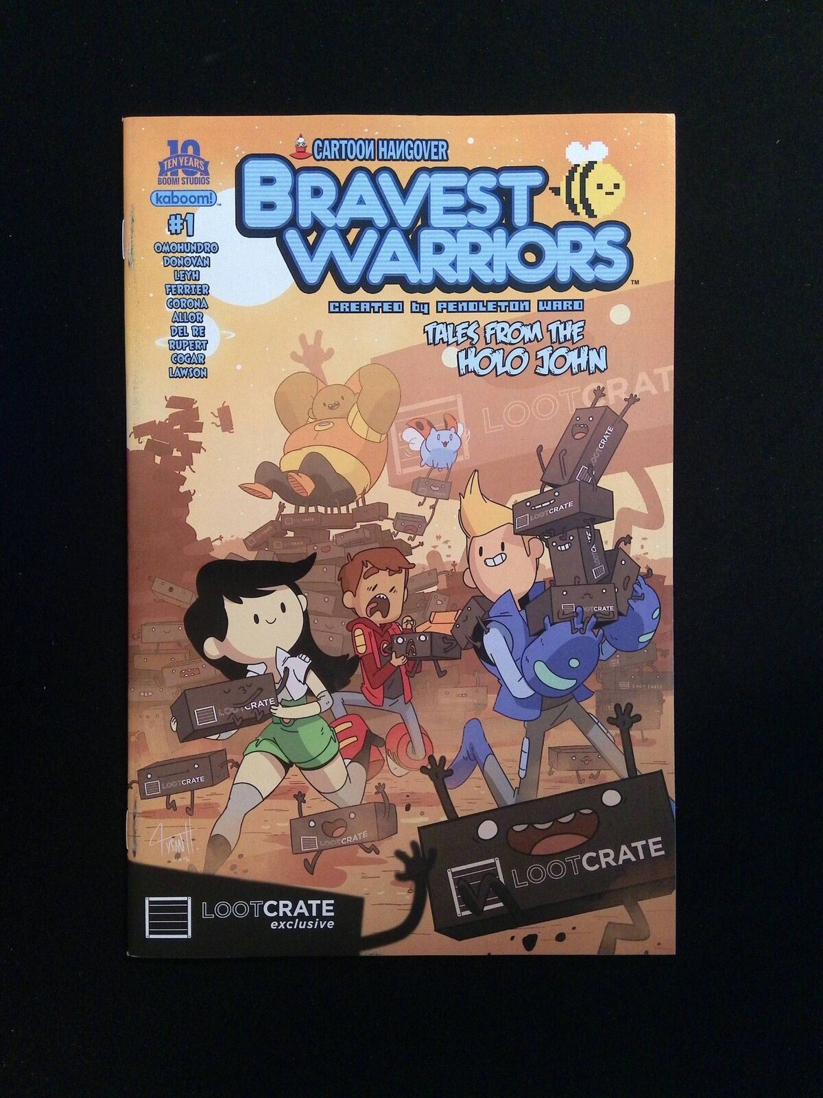 Bravest Warriors Tales  from the Holo John #1LOOTCRATE  BOOM Comics 2015 VF/NM