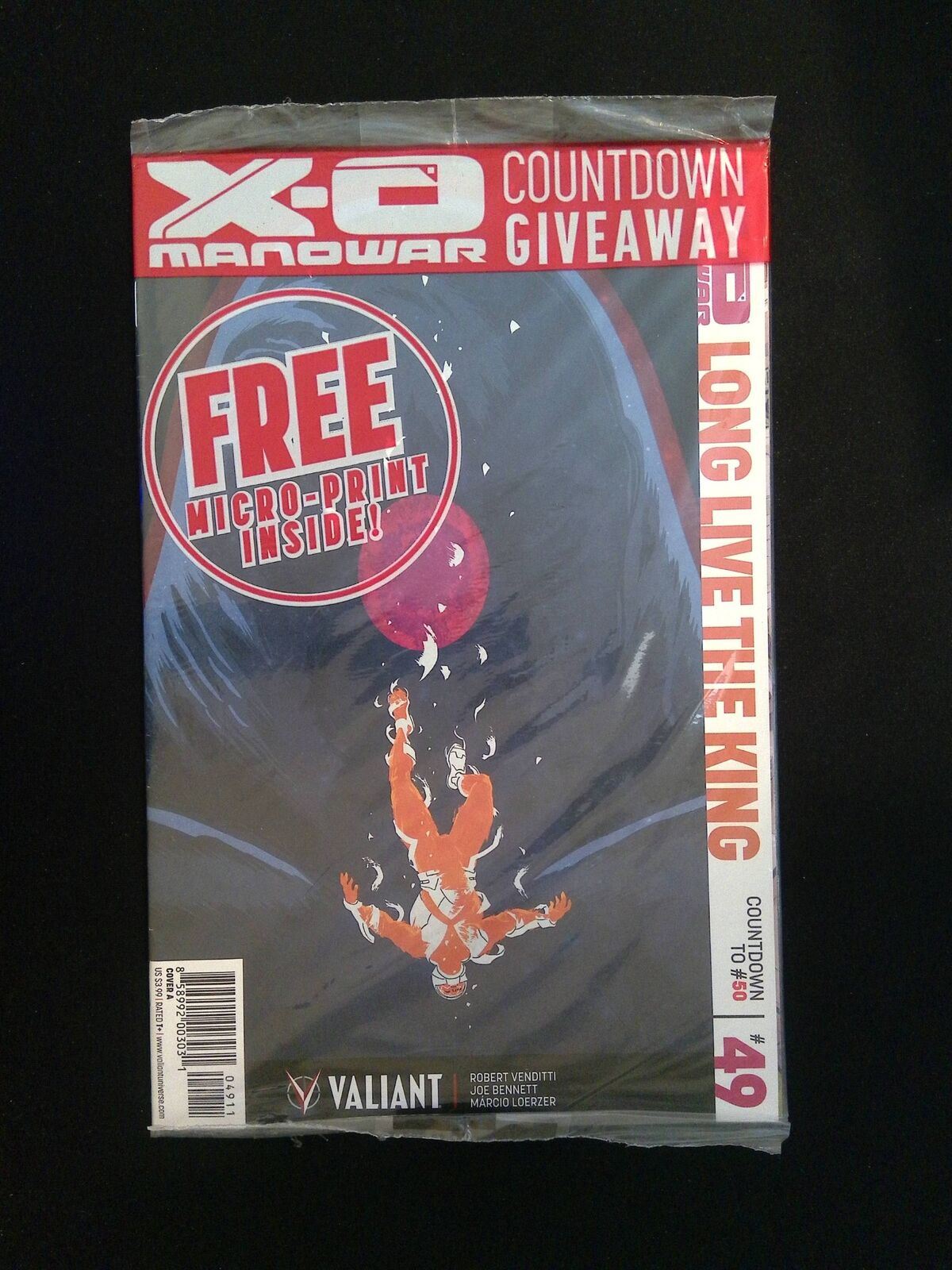 X-O Manowar #49 (3RD SEIRES) VALIANT Comics 2016 VF+