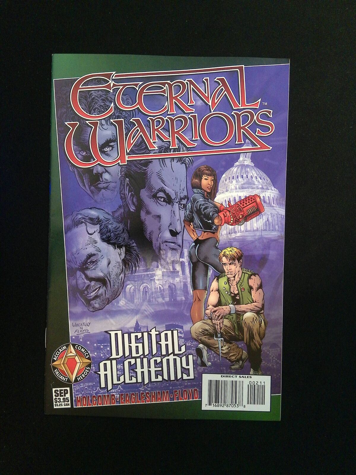 Eternal Warrior Digital Alchemy #2  ACLAIM Comics 1998 VF/NM