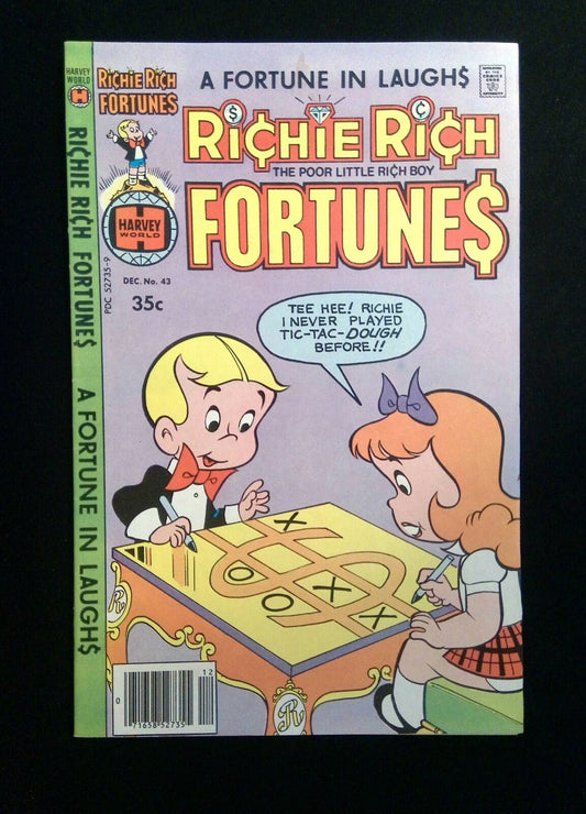 Richie Rich Fortunes #43  HARVEY Comics 1978 VF+