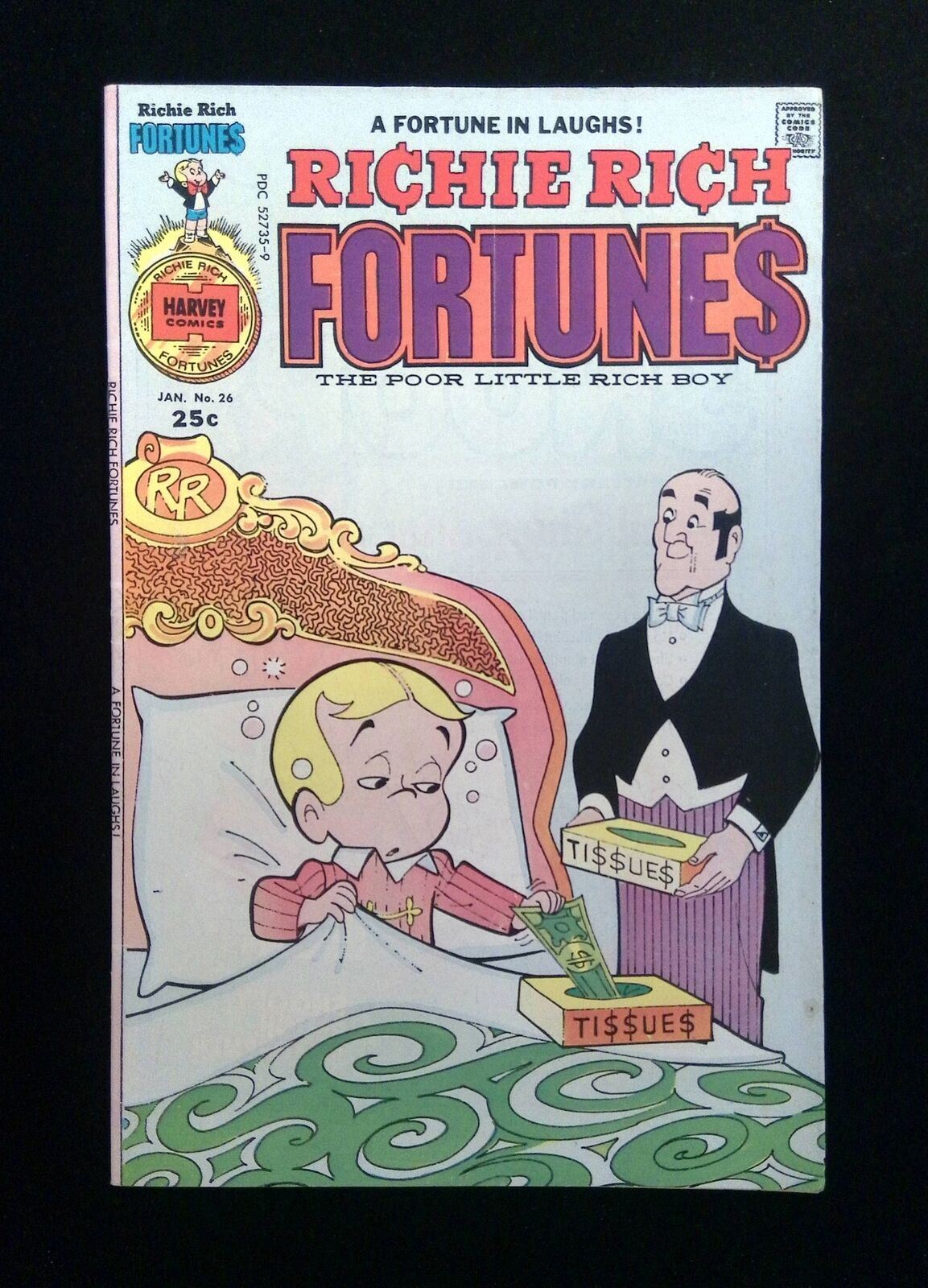 Richie Rich Fortunes #26  HARVEY Comics 1976 VF-