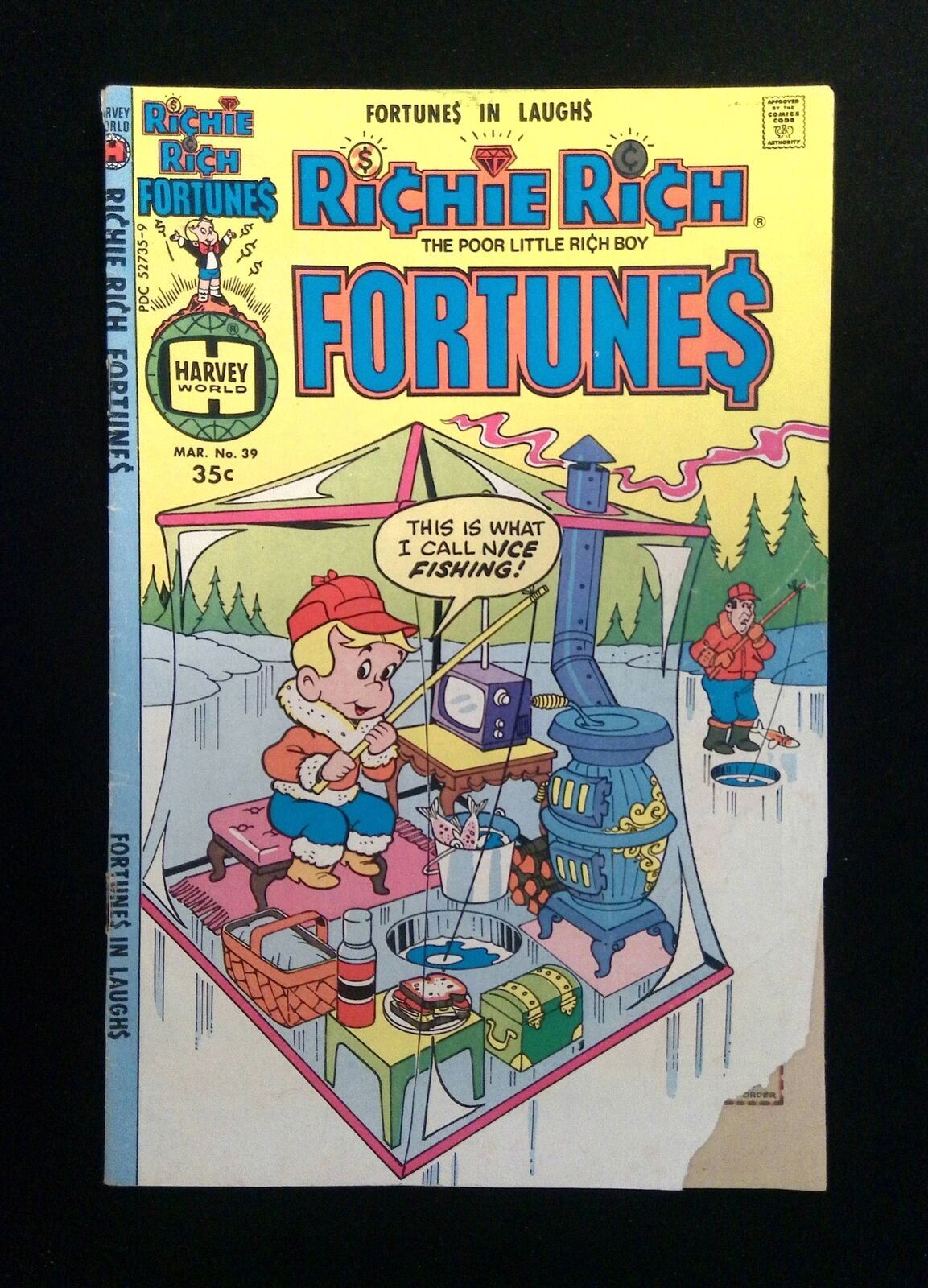 Richie Rich Fortunes #39  HARVEY Comics 1978 VG-