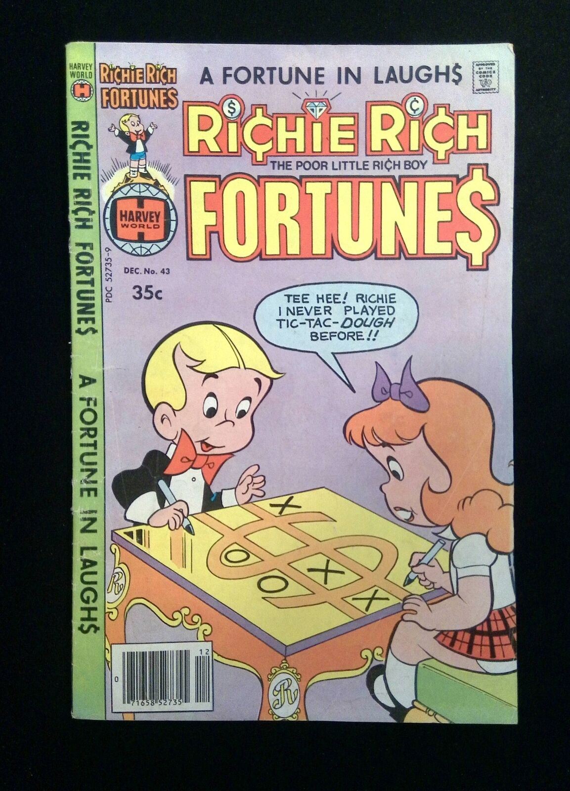 Richie Rich Fortunes #43  HARVEY Comics 1978 FN