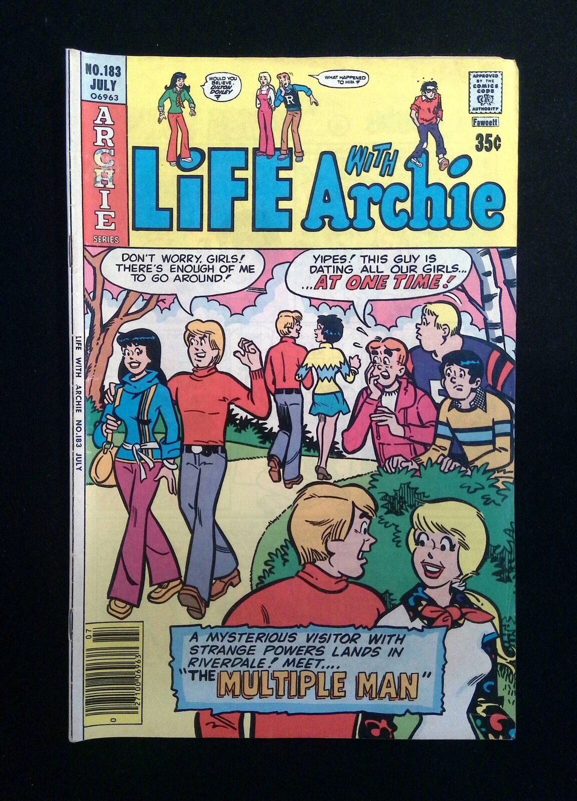 Life With Archie #183  ARCHIE Comics 1977 FN- NEWSSTAND
