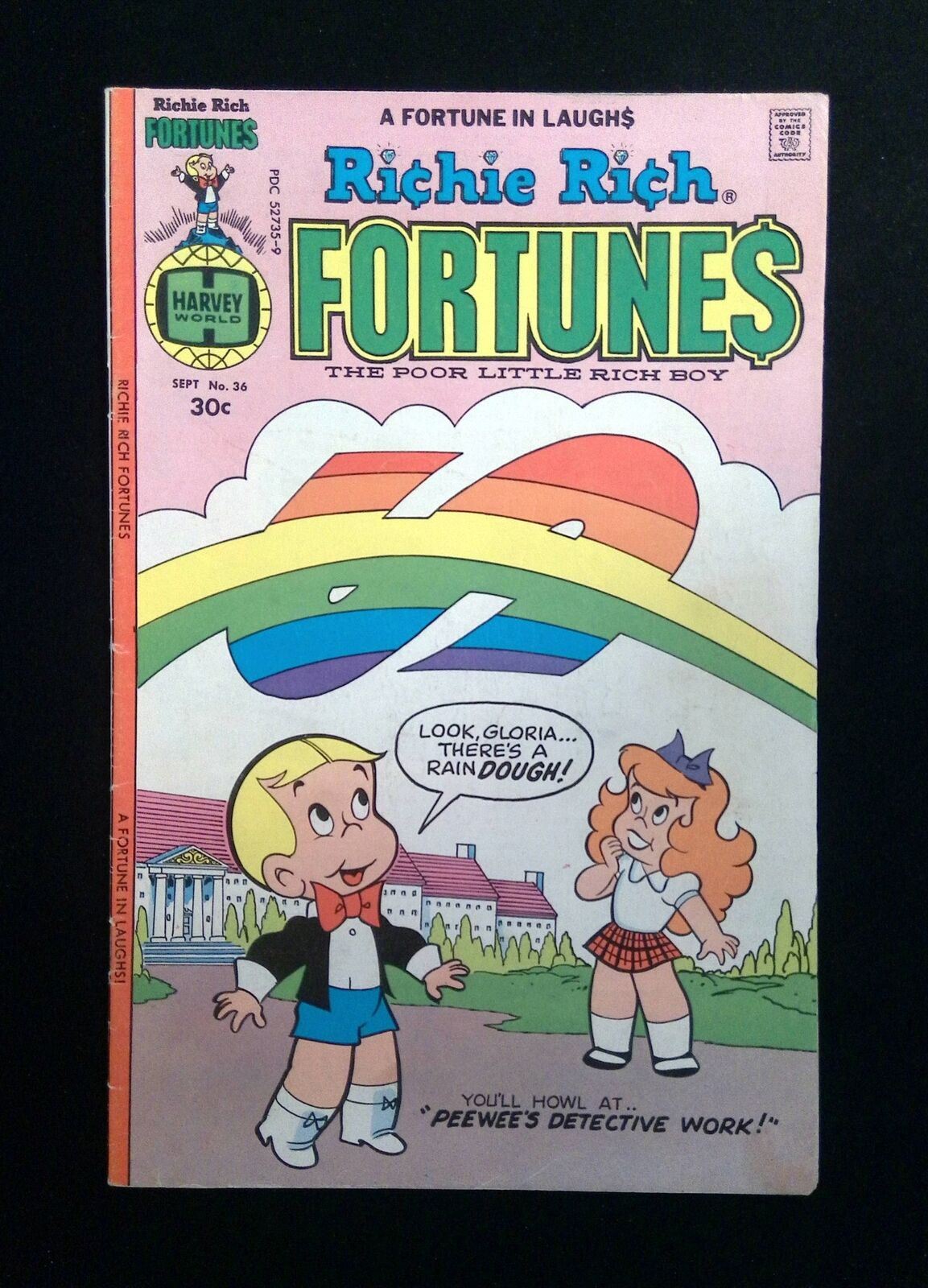 Richie Rich Fortunes #36  HARVEY Comics 1977 FN+