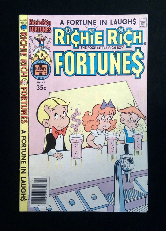 Richie Rich Fortunes #47  HARVEY Comics 1979 FN/VF NEWSSTAND