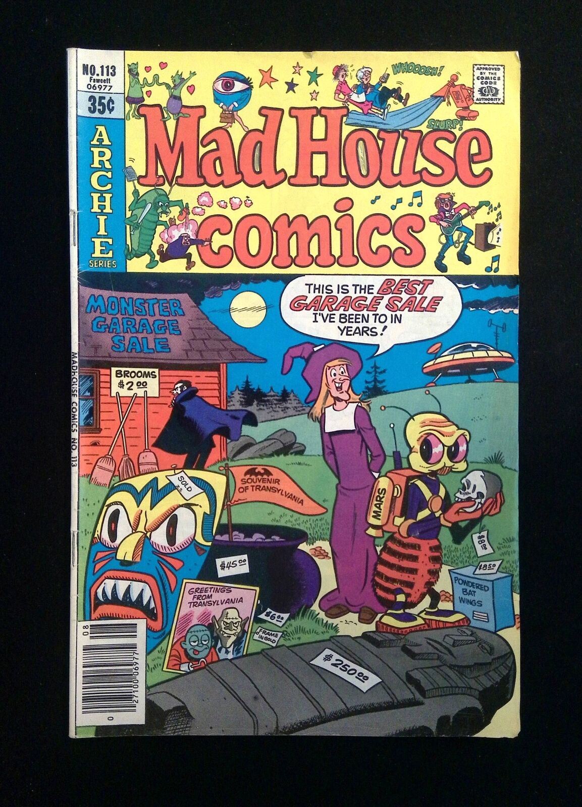 Madhouse Comics #113  ARCHIE Comics 1978 FN NEWSSTAND