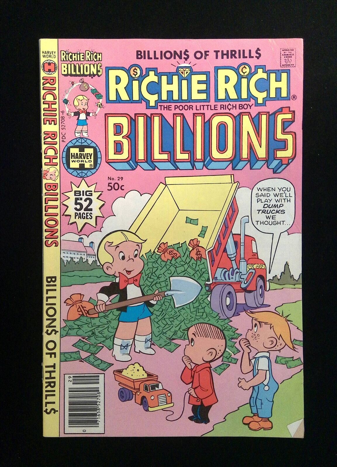 Richie Rich Billions #29  HARVEY Comics 1979 VF NEWSSTAND