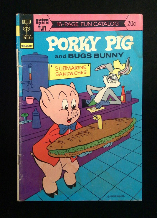 Porky Pig  #51  GOLD KEY Comics 1973 FN-