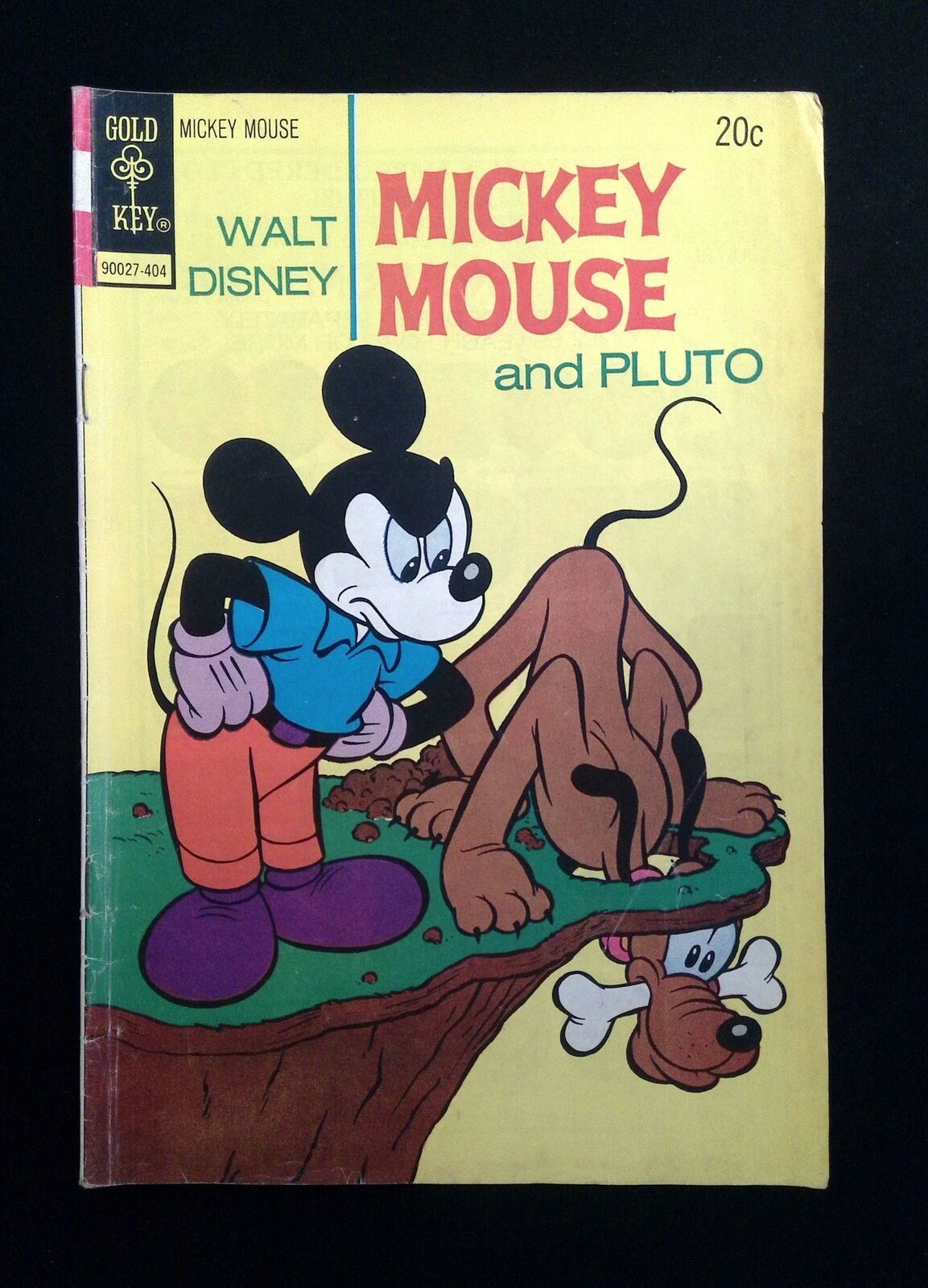 Mickey Mouse #148  DELL/GOLD KEY Comics 1974 FN