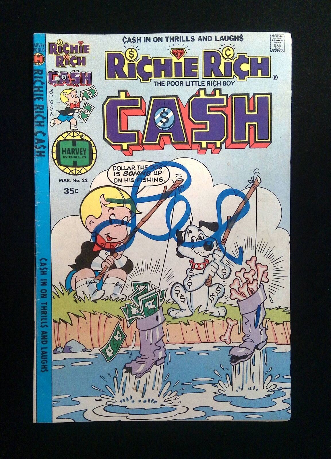 Richie Rich Cash #22  HARVEY Comics 1978 FN