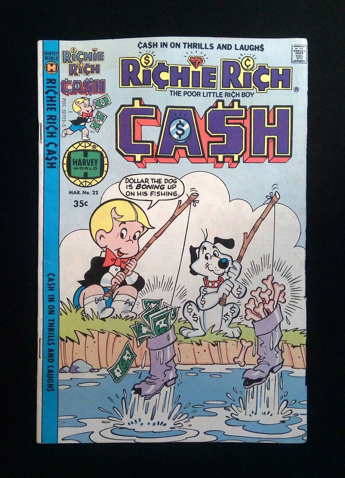 Richie Rich Cash #22  HARVEY Comics 1978 VG+