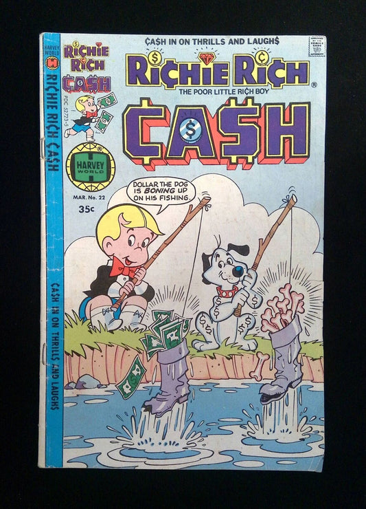 Richie Rich Cash #22  HARVEY Comics 1978 FN-