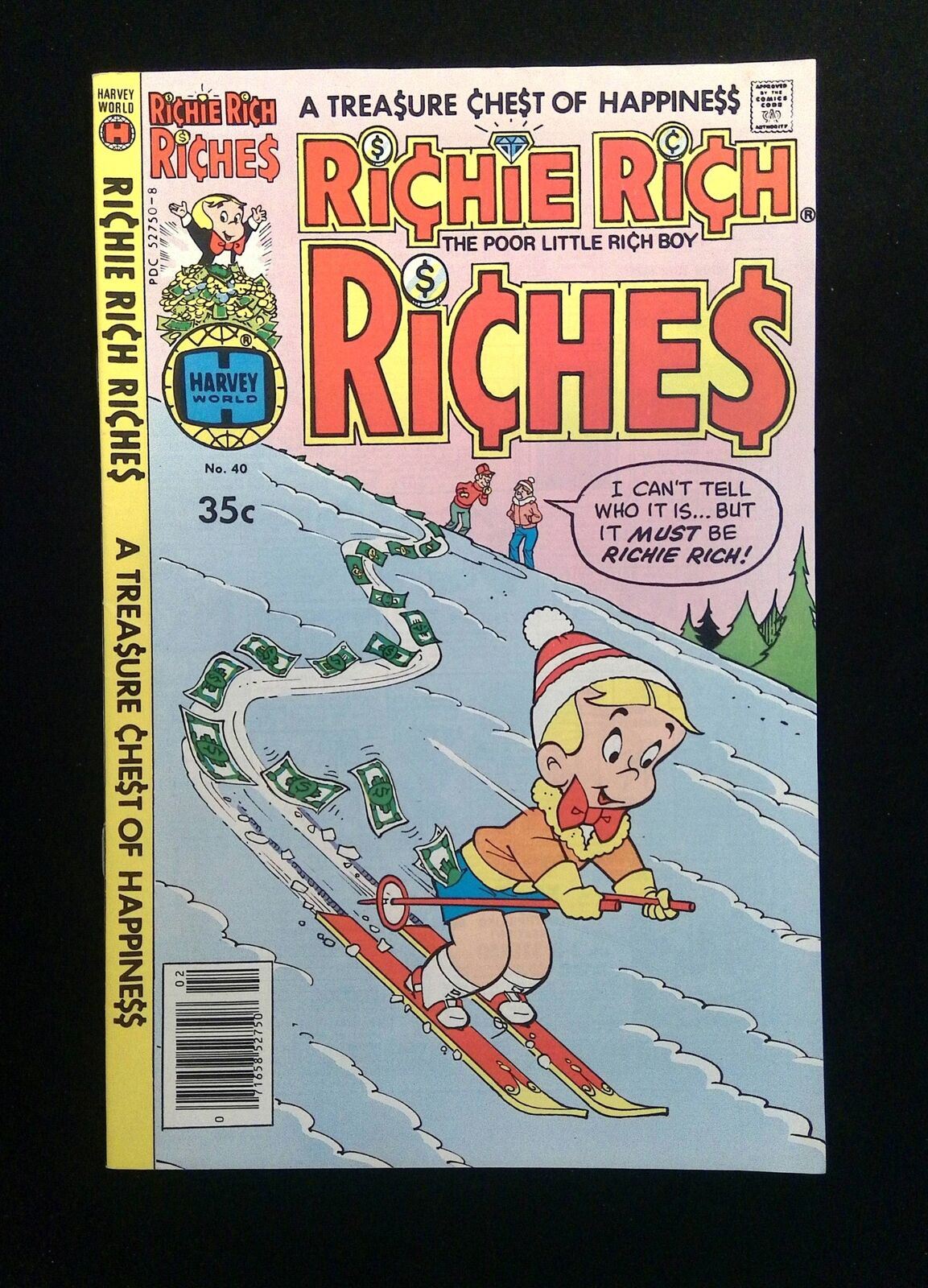 Richie Rich Cash #40  HARVEY Comics 1979 VF+ NEWSSTAND