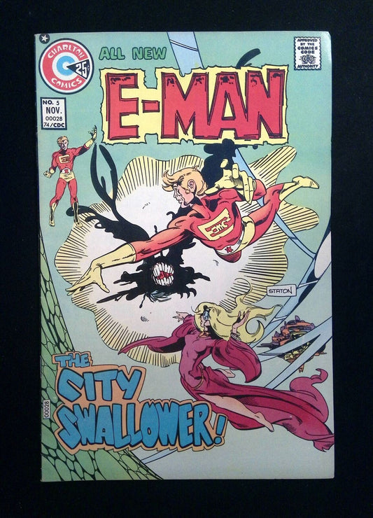 E-Man #5  CHARLTON COMICS GROUP Comics 1974 VF-