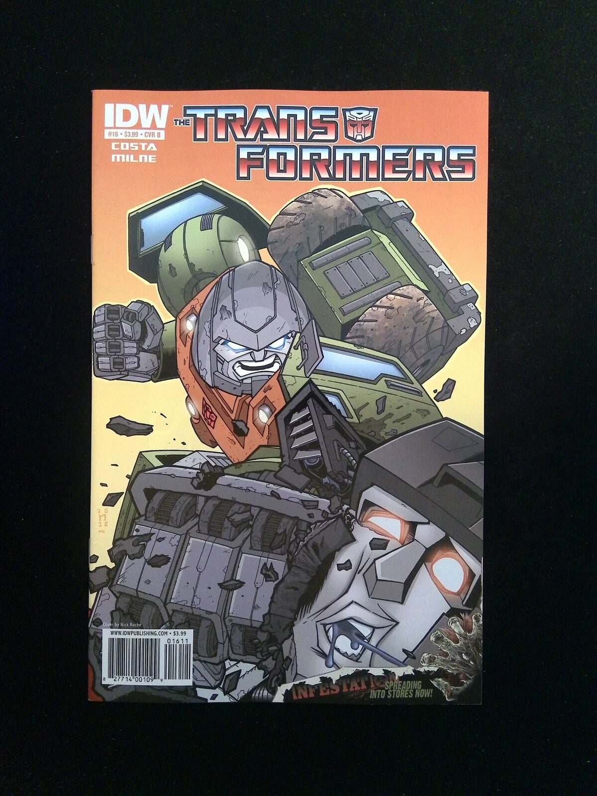 Transformers #16B  IDW Comics 2011 NM  Roche Variant