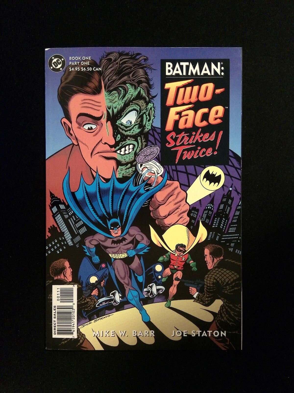 Batman Two-Face Strikes Twice #1  DC Comics 1993 NM-