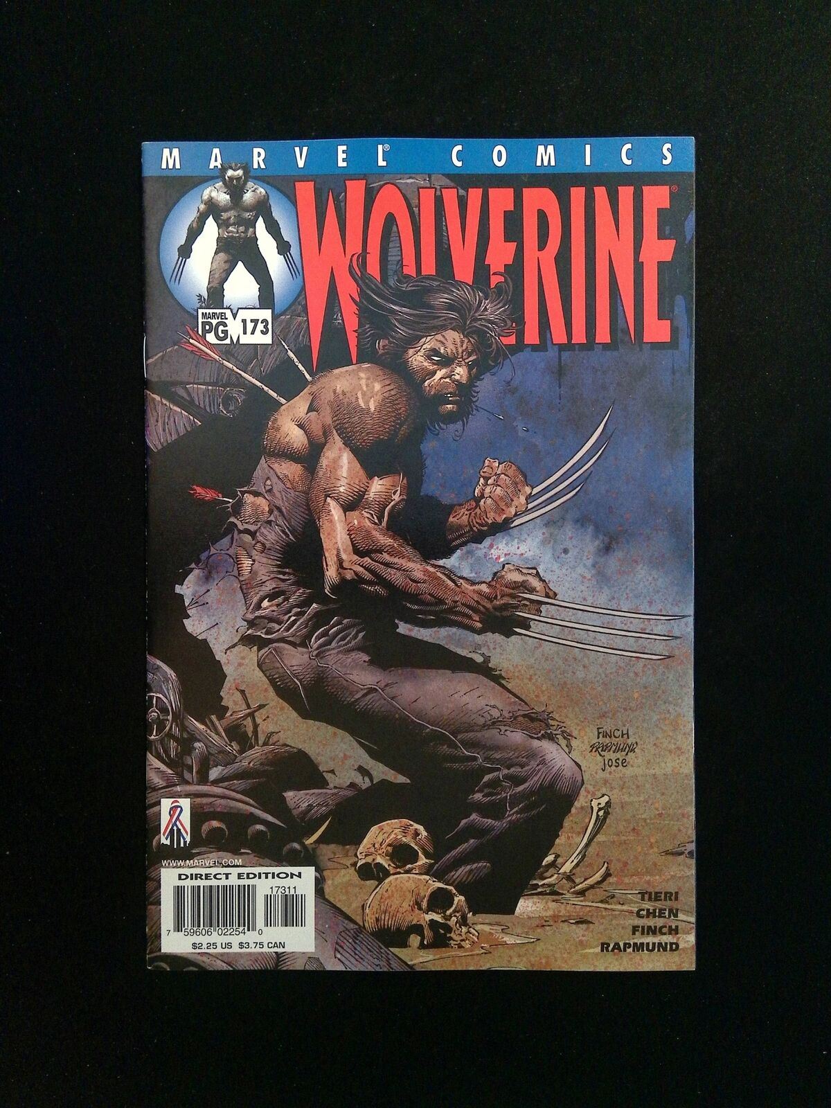 Wolverine #173  Marvel Comics 2002 NM