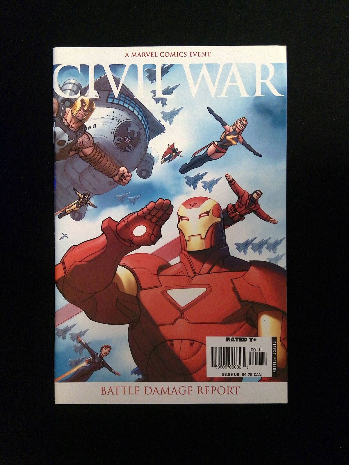 Civil War Battle Damage Report #1  MARVEL Comics 2007 NM