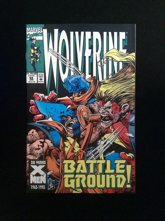 Wolverine #68  Marvel Comics 1993 NM